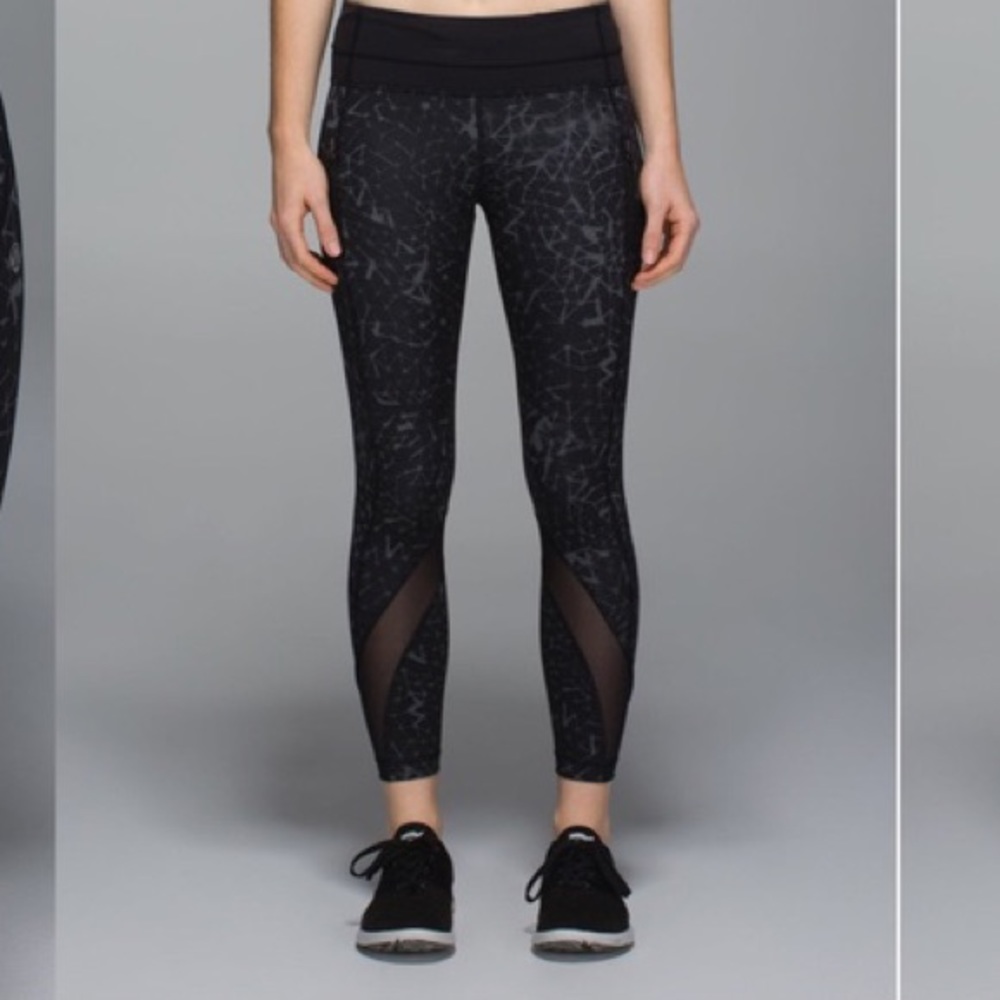 Lululemon Run Inspire Crop Stargazer Print